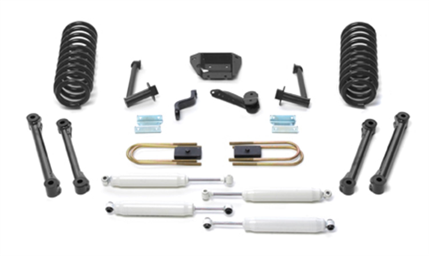 Fabtech K30154 Performance Lift System w/Shocks; w/Performance Shocks; 6 in. Lift; Fabtech K30154