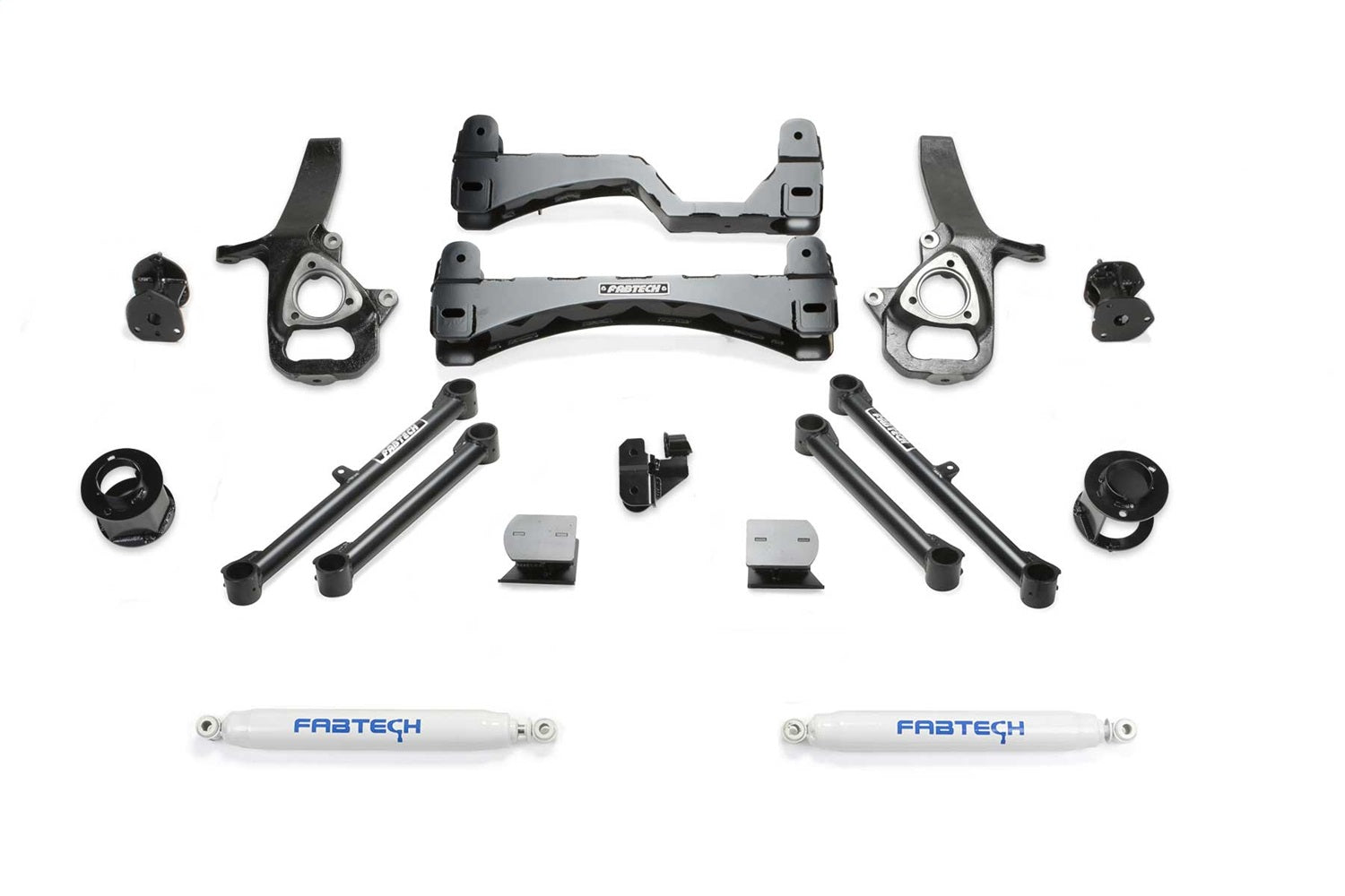 Fabtech K3093 Performance Lift System w/Shocks; 6 in. Lift; For PN[FTS23230/FTS23231]; Fabtech K3093
