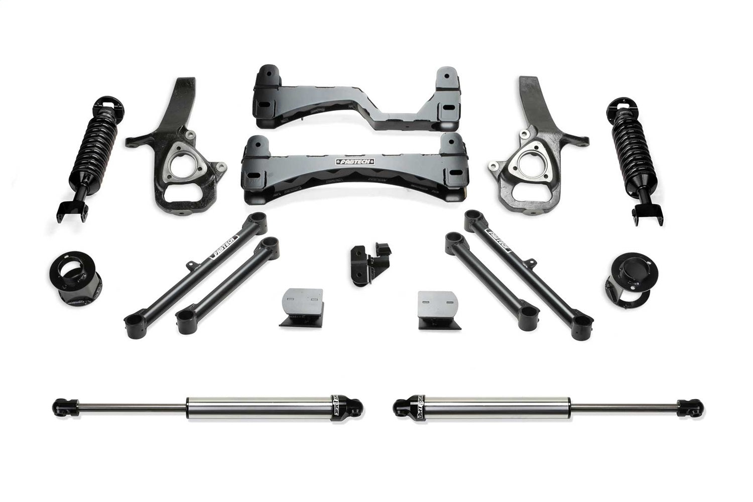 Fabtech K3094DL Dirt Logic 2.5 Stainless Steel Coilover Shock Absorber Fabtech K3094DL