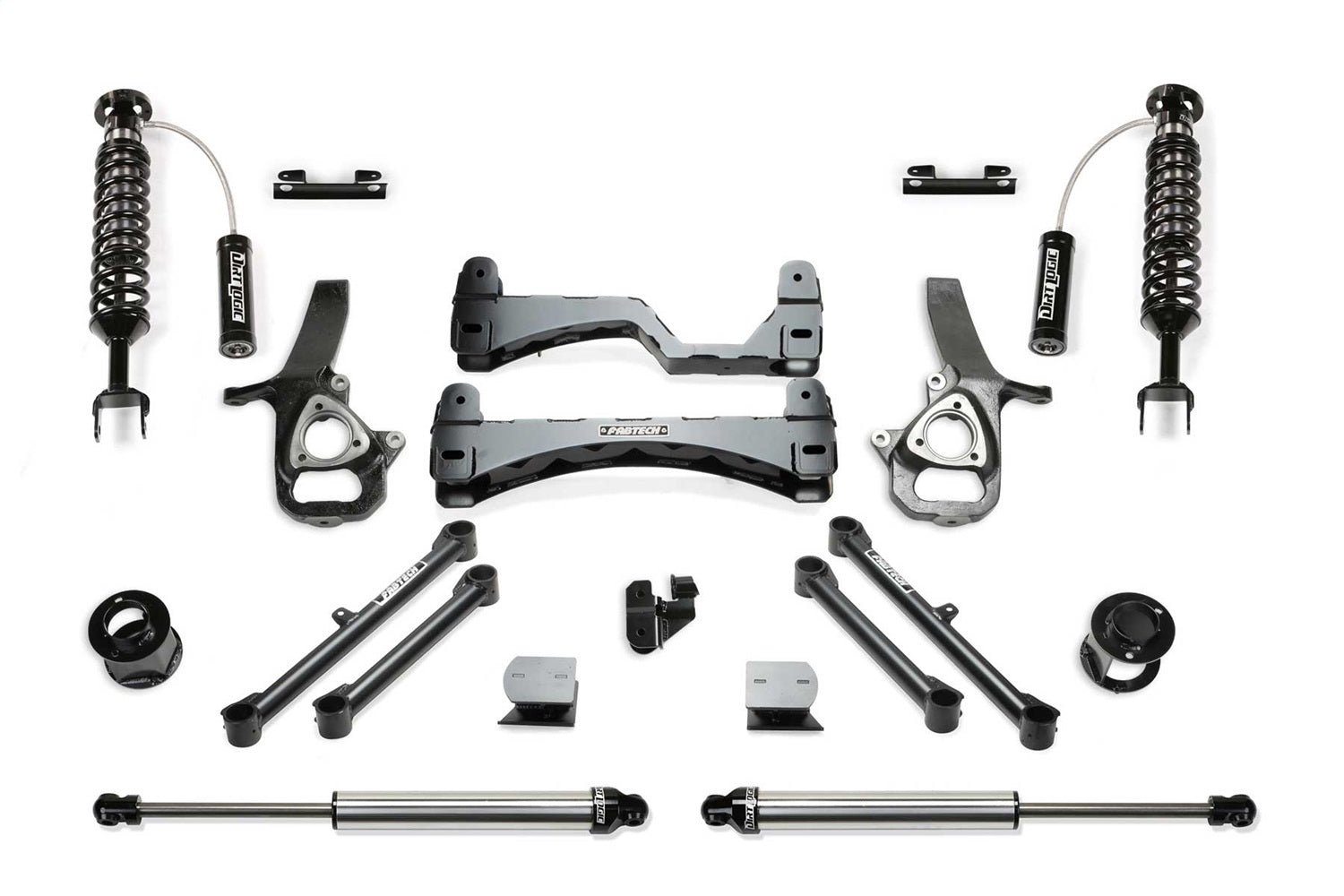 Fabtech K3095DL Dirt Logic 2.5 Stainless Steel Resi Coil Over Shock Absorber Fabtech K3095DL