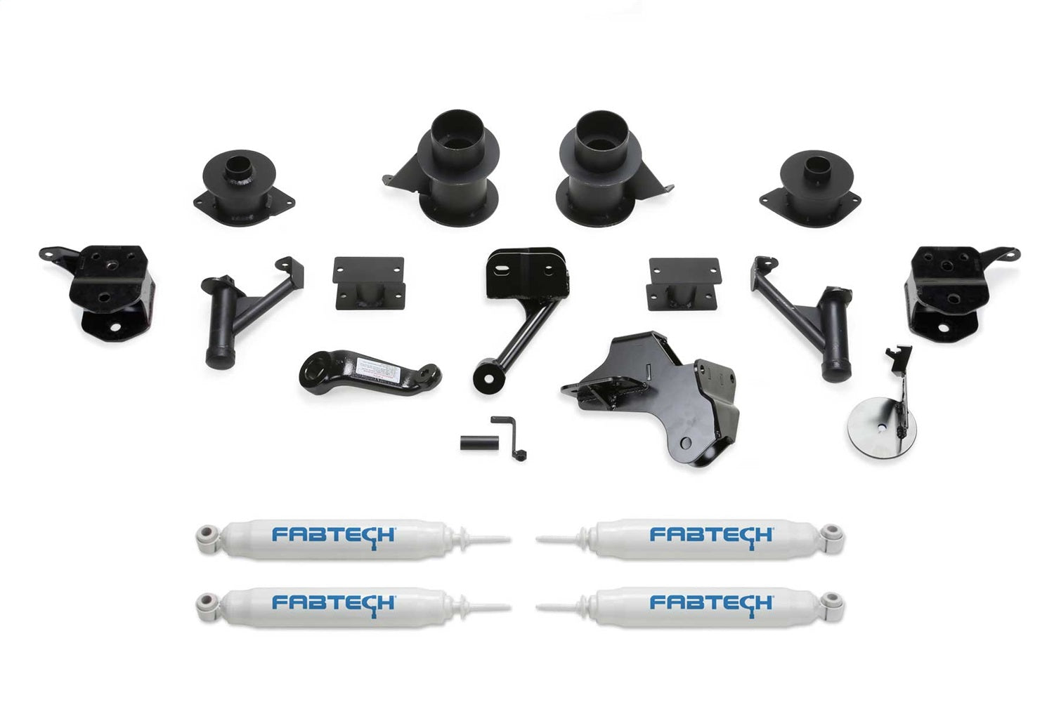 Fabtech K3173 Basic Lift System w/Shocks; 5 in. Lift; w/Performance; Fabtech K3173