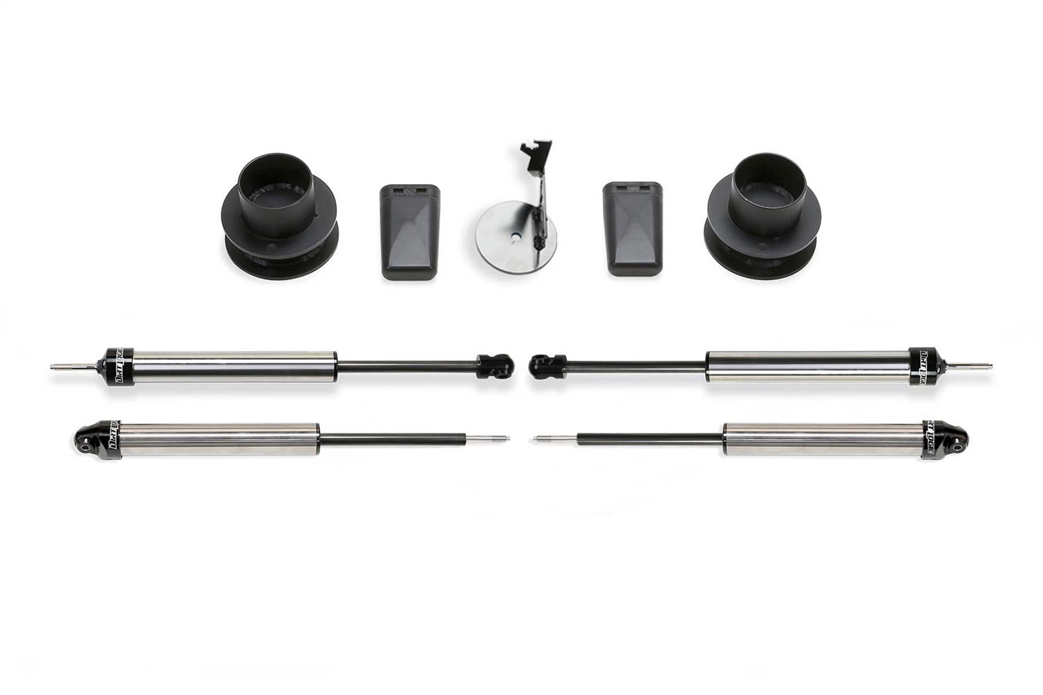 Fabtech K3191DL Coil Spacer System; w/DLSS Shocks; For PN[FTS23229/FTS811052]; Fabtech K3191DL