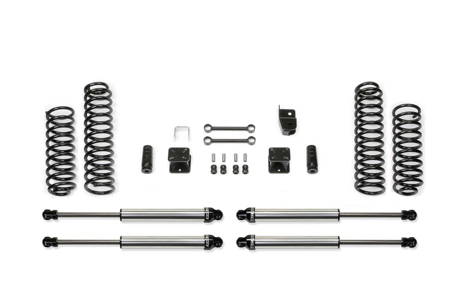 Fabtech K4047DL Budget Lift System w/Shock; w/DLSS Shocks; 3 in. Lift; Fabtech K4047DL
