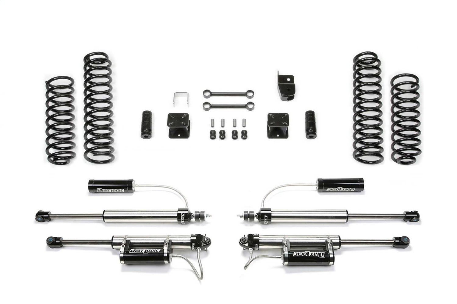 Fabtech K4083DL Sport II Lift System; 3 In. Lift; w/Dirt Logic 2.5 Resi Shocks; Fabtech K4083DL