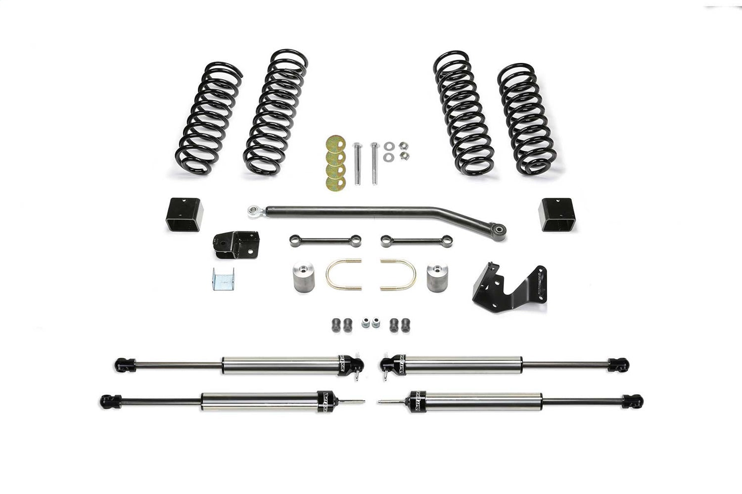 Fabtech K4085DL Sport II Lift System; 3 in. Lift; w/Dirt Logic 2.25 Non Resi Shocks; Fabtech K4085DL