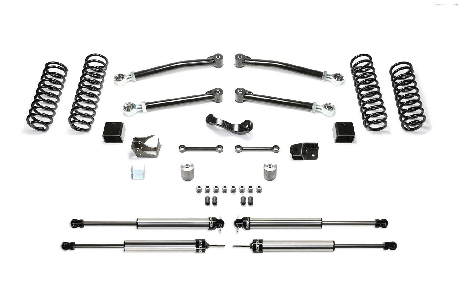 Fabtech K4090DL Trail Lift System; 3 in. Lift; w/Dirt Logic 2.25 Non Resi Shocks; Fabtech K4090DL