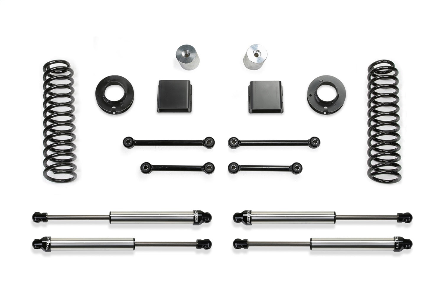 Fabtech K4160DL Sport Lift System w/Shock; 3 in. Lift; w/Dirt Logic 2.25 Shocks; Fabtech K4160DL