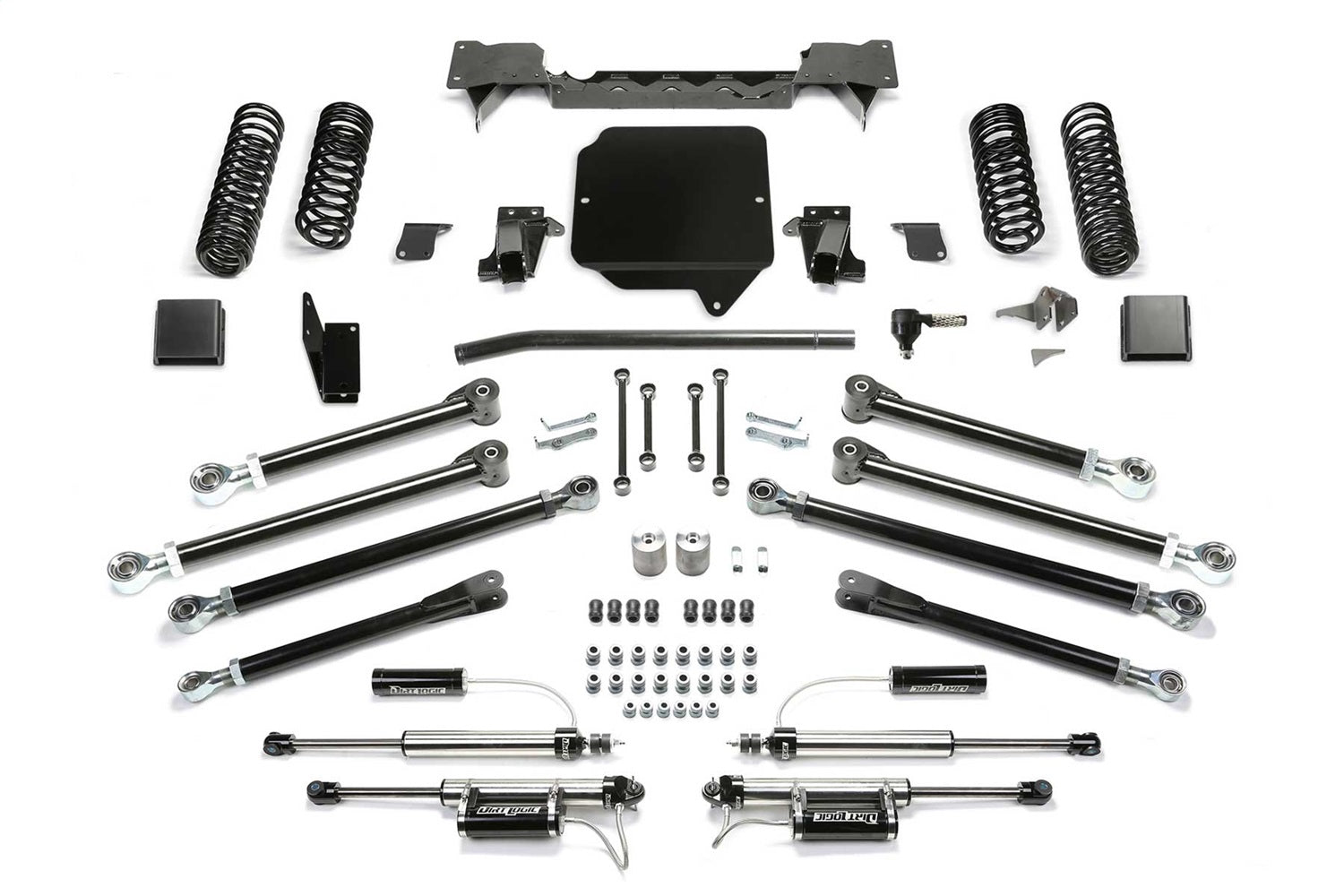 Fabtech K4178DL Crawler Lift Kit; 5 in. Lift w/Dirt Logic 2.25 Resi Shocks; Fabtech K4178DL