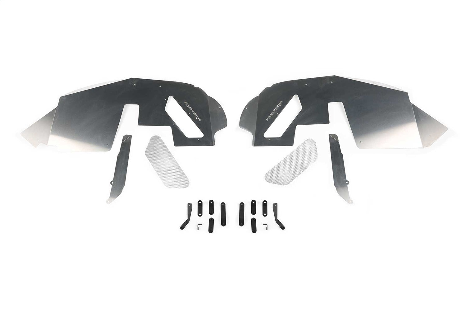 Fabtech K4187 Tube Fenders; Front; For PN[FTS24271/FTS24292]; Fabtech K4187