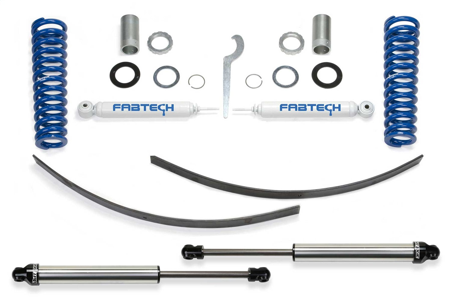 Fabtech K7015DL Basic Coilover Lift System Fabtech K7015DL