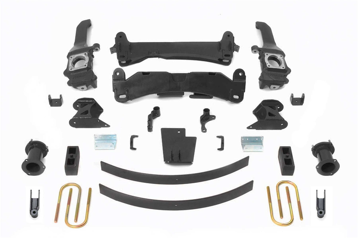 Fabtech K7047 Basic Lift System; 6 in. Lift; Fabtech K7047