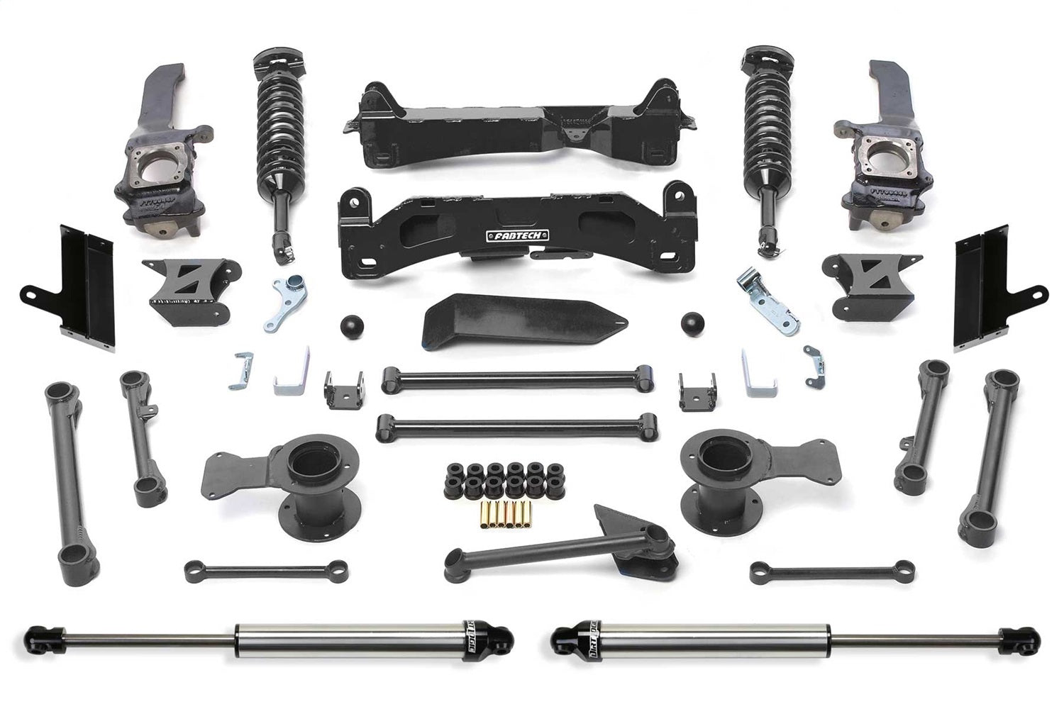 Fabtech K7060DL Performance Lift System w/Shocks Fabtech K7060DL