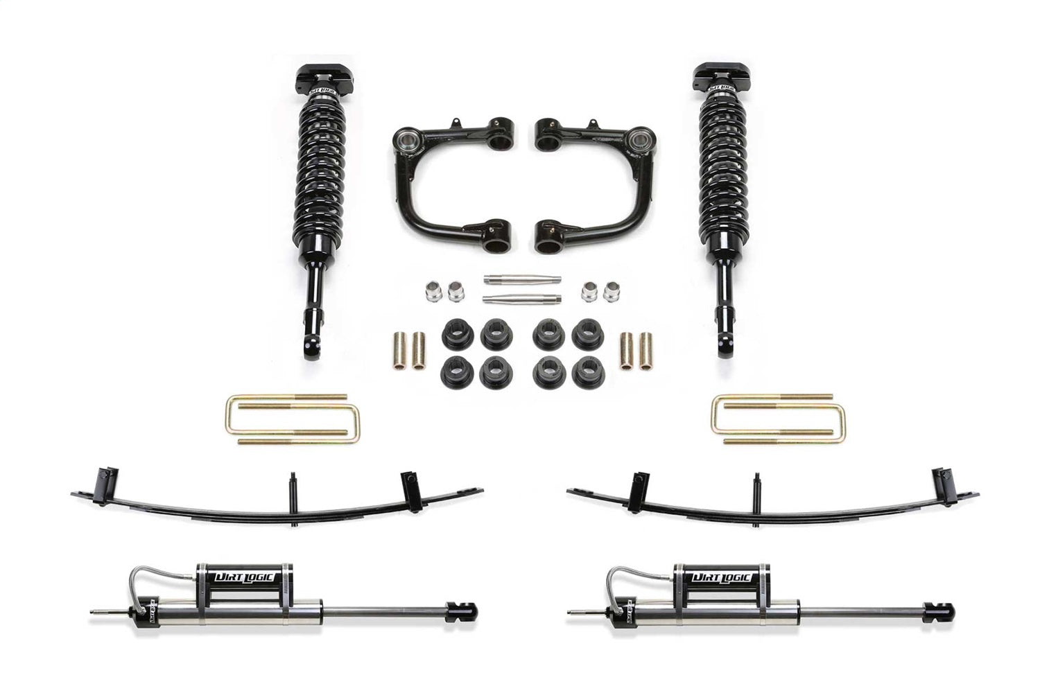 Fabtech K7064DL Uniball UCA Lift System w/Shocks Fabtech K7064DL