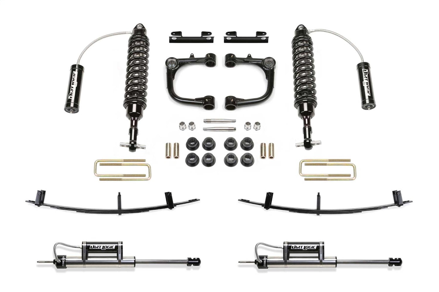 Fabtech K7065DL Uniball UCA Lift System w/Shocks Fabtech K7065DL
