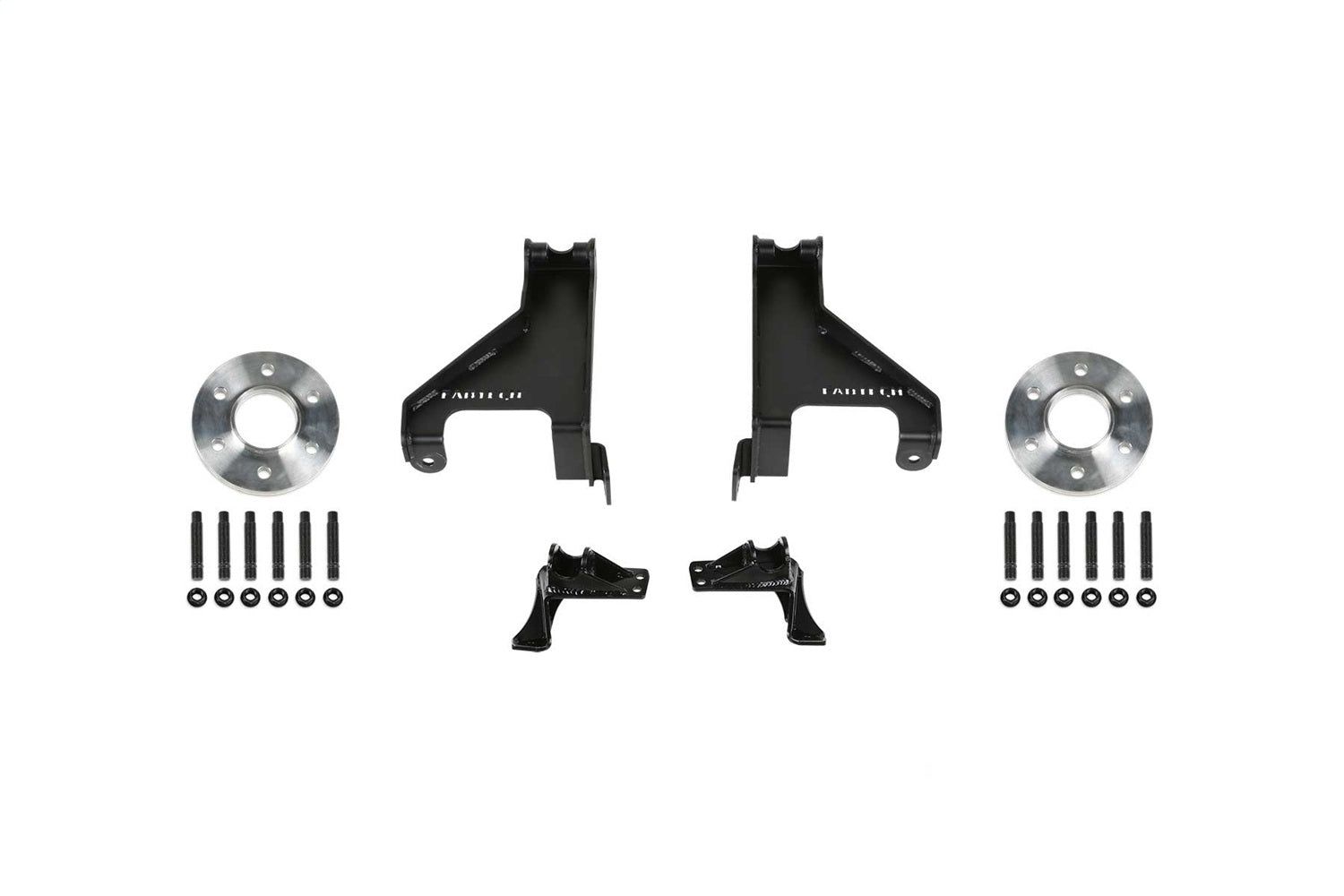 Fabtech K9006 Auxiliary Shock Mount Kit; No Shocks; Fabtech K9006