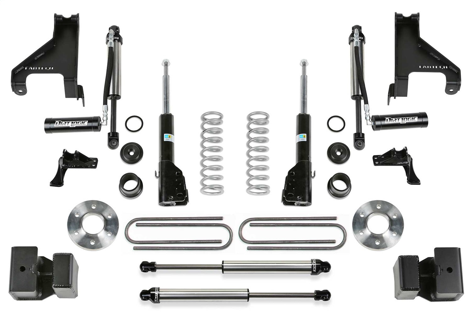 Fabtech K9010DL LiftKt-SuspFront Fabtech K9010DL