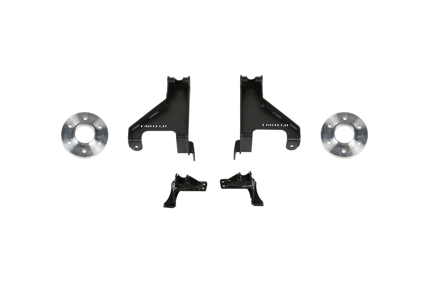 Fabtech K9013 Auxiliary Shock Mount Kit; No Shocks; Fabtech K9013