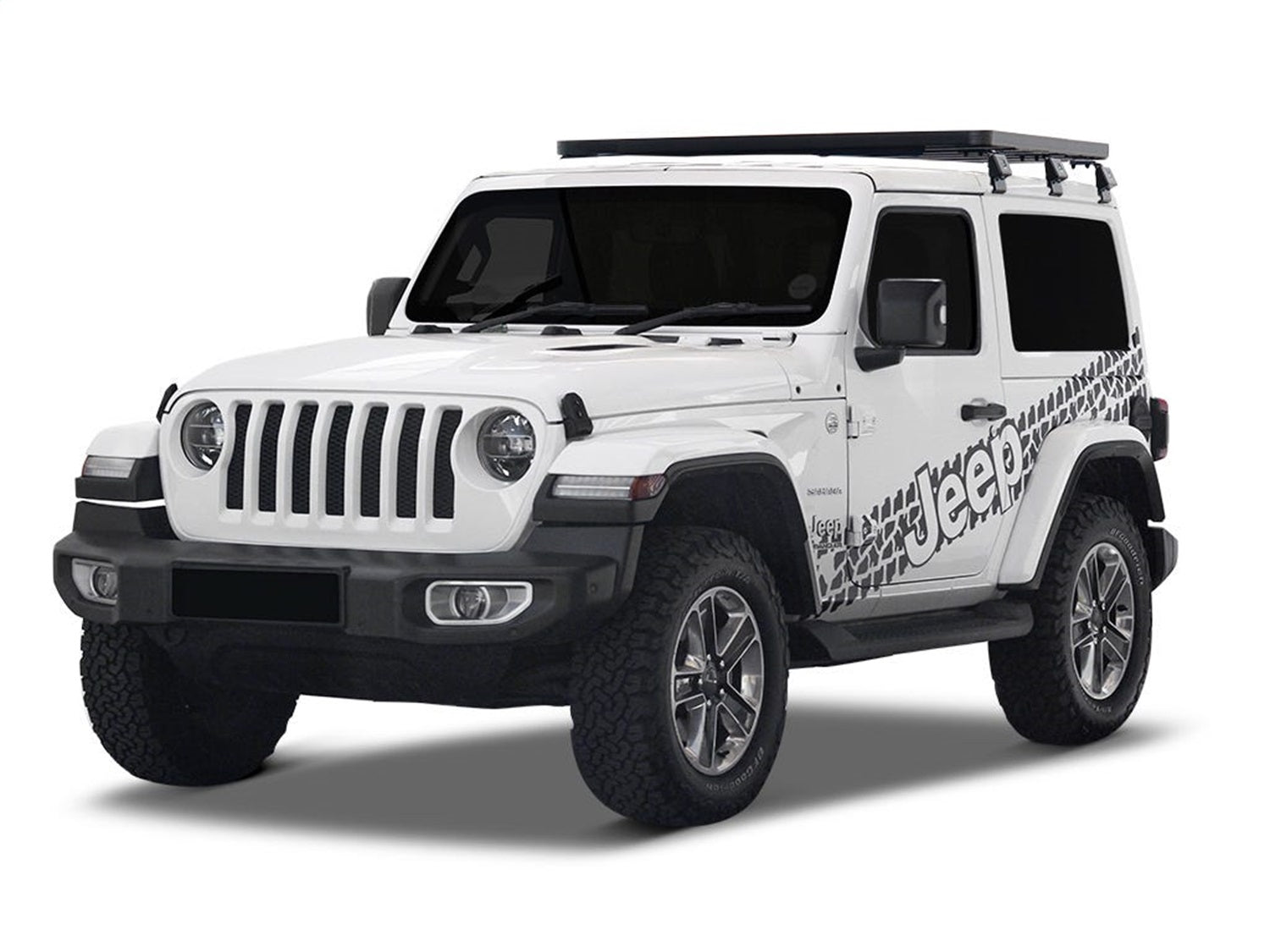 Front Runner KRJW033T Slimline II 1/2 Roof Rack Kit; Tall; Front Runner KRJW033T