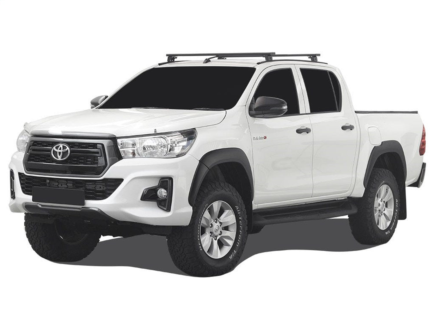 Front Runner KRTH022 Load Bar Kit; For 2016-2023 Toyota Hilux 8th Gen Revo Double Cab 4 Door; Front Runner KRTH022