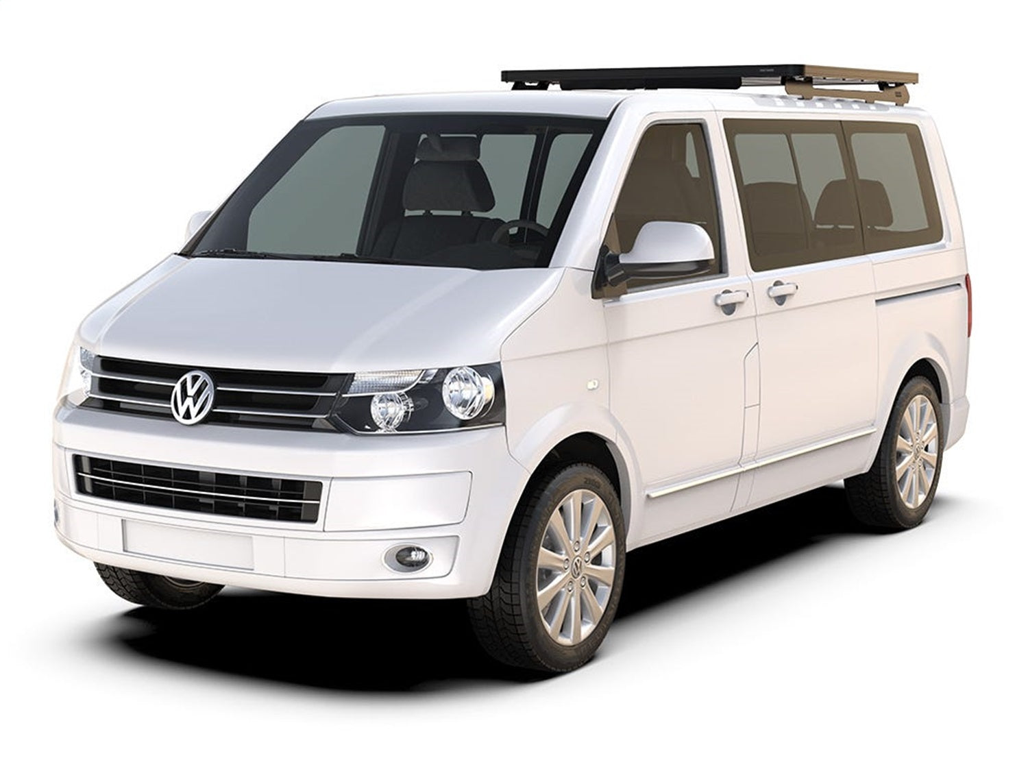 Front Runner KRVK007T Slimline II 1/2 Roof Rack Kit; For 2003-2015 Volkswagen T5 Transporter LWB; Front Runner KRVK007T
