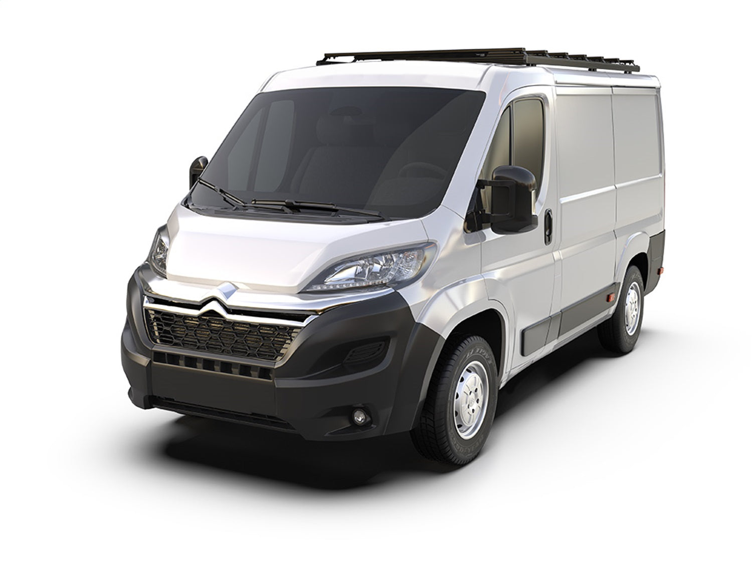 Front Runner KVCJ001T Slimpro Van Rack Kit; For 2014-2023 Citroen Jumper L1H1/118 in. WB/Low Roof; Front Runner KVCJ001T