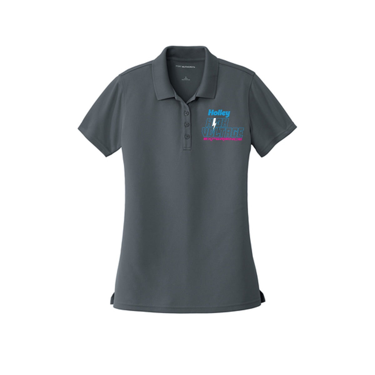 HHVE Ladies Logo Polo Shirt - Gray