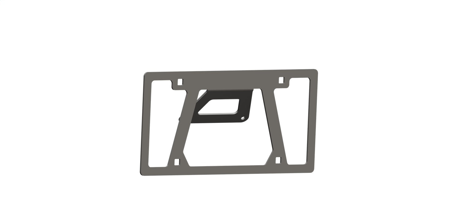 Road Armor LPB-ID License Plate Mount; Front; Universal; Texture Black; Road Armor LPB-ID