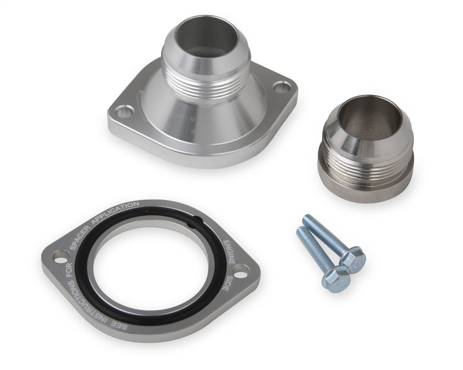 Earl's Performance LS0005ERL Water Pump Adapter Kit; LS Water Pump To -20AN; Aluminum; Earl's Performance LS0005ERL