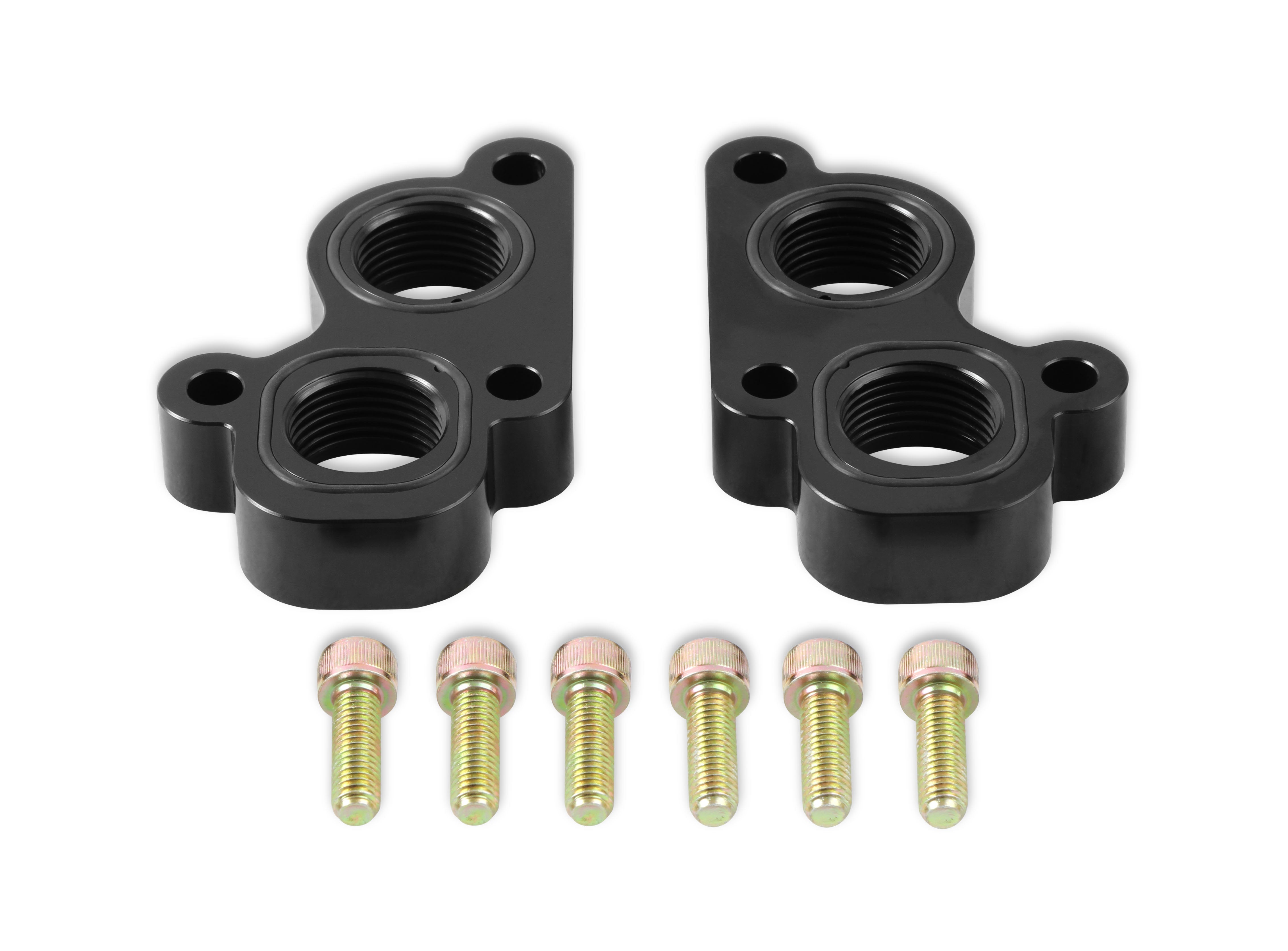 Earl's Performance LT0005ERL Remote Electric Water Adapters GM Gen-V LT (2) Earl's Performance LT0005ERL