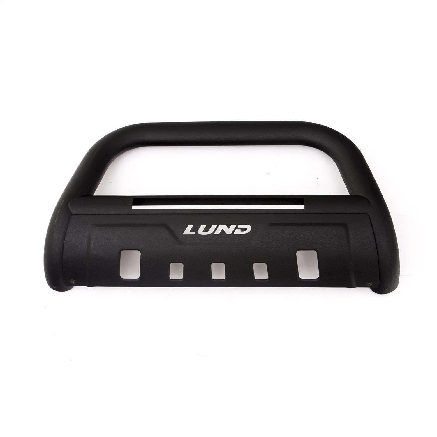 Lund 47121216 Bull Bar w/Light And Wiring; Black; Lund 47121216