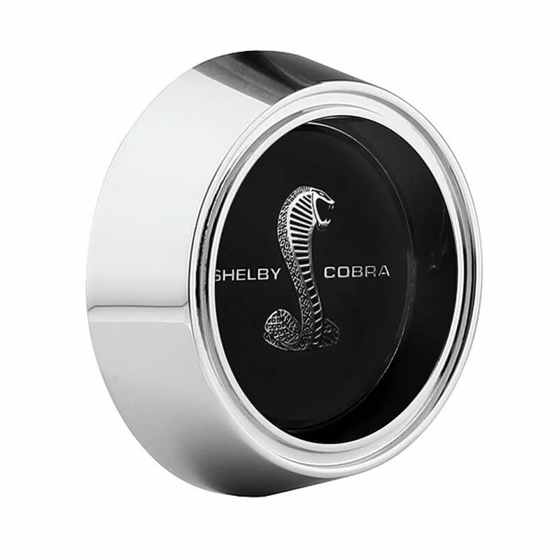 Legendary Wheels LW-HC030 Legendary Wheels Center Cap - Black Cobra Legendary Wheels LW-HC030