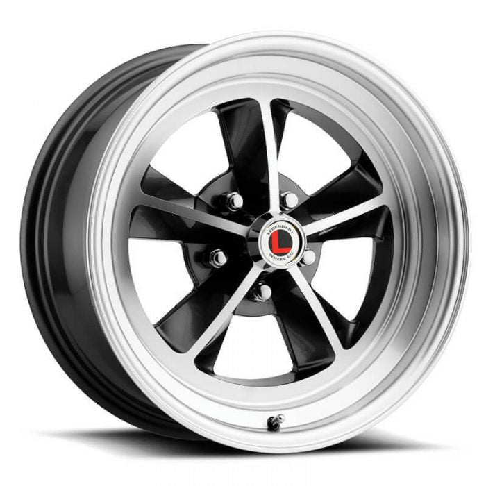 Legendary Wheels LW69-70754B Legendary Wheels GT9 - 17x7 - 5x4.5 - 4.25 BS - Charcoal/Machined Legendary Wheels LW69-70754B