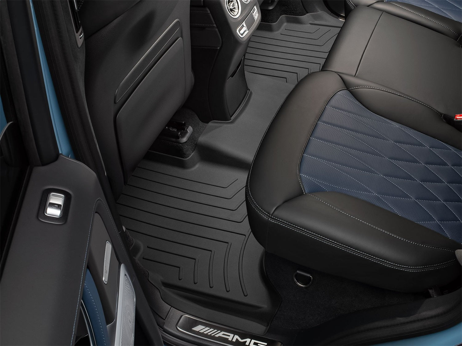 Weathertech 4415092IM FloorLiner™ HP; Black; Rear; Weathertech 4415092IM