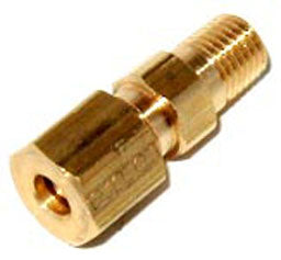 Compression Fitting, 1/16" NPT - 3/16" Tube, Complete