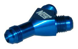 NOS/Nitrous Oxide System 17835NOS 6an 'Y' Fitting  Blue NOS/Nitrous Oxide System 17835NOS