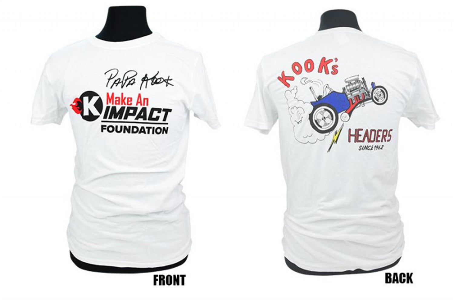 Kooks Custom Headers TS-100649-00 Papa Kook Foundation Men s T-Shirt-Small Kooks Custom Headers TS-100649-00