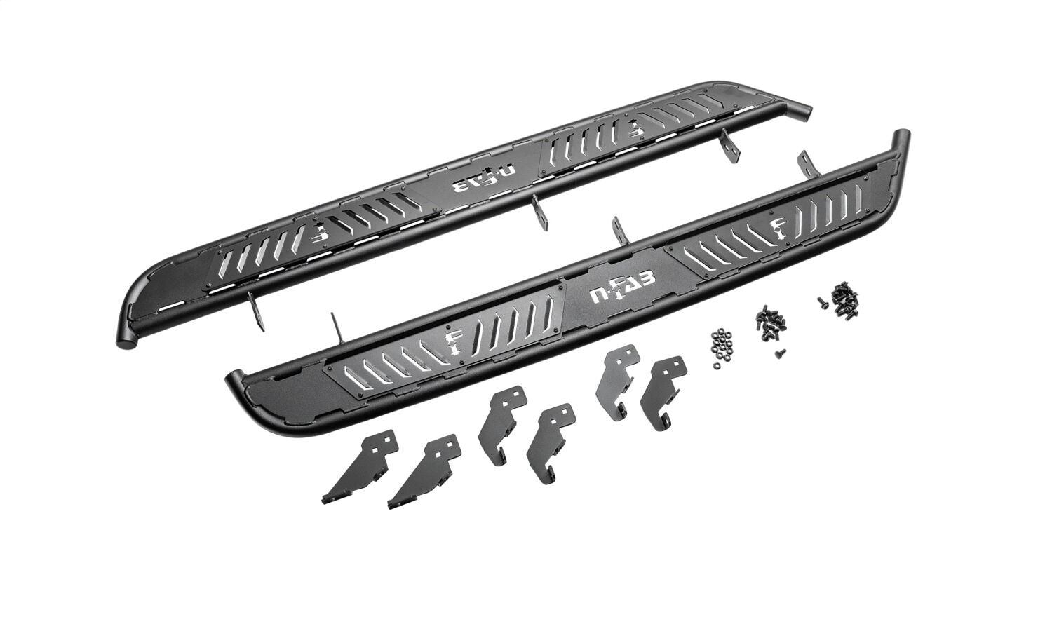 N-Fab NBF214B-TX Roan-Full Len (2 Steps)-21-23 Ford Bronco 4-Dr-TX Blk N-Fab NBF214B-TX