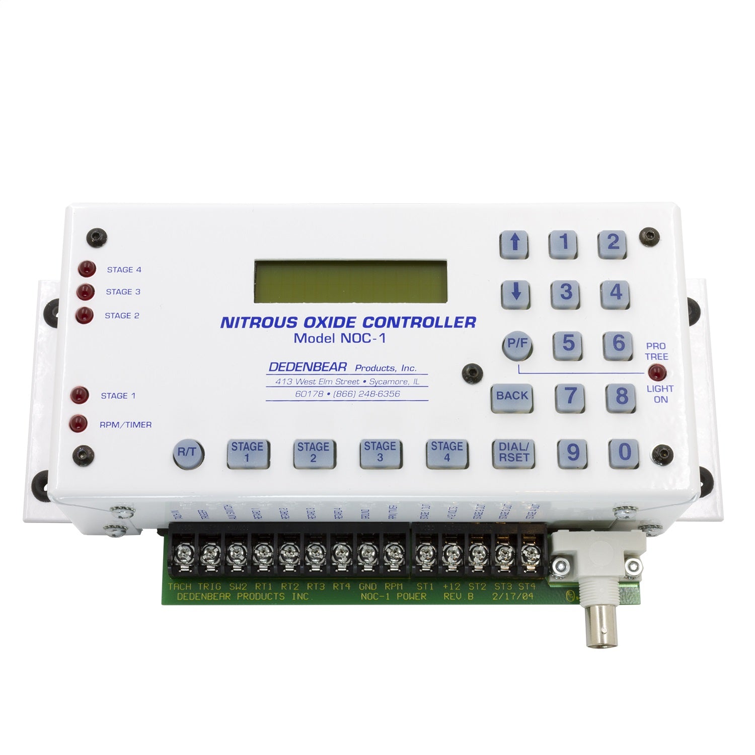 Dedenbear NOC1 NITROUS OXIDE CONTROLLER; 4 STAGE Dedenbear NOC1