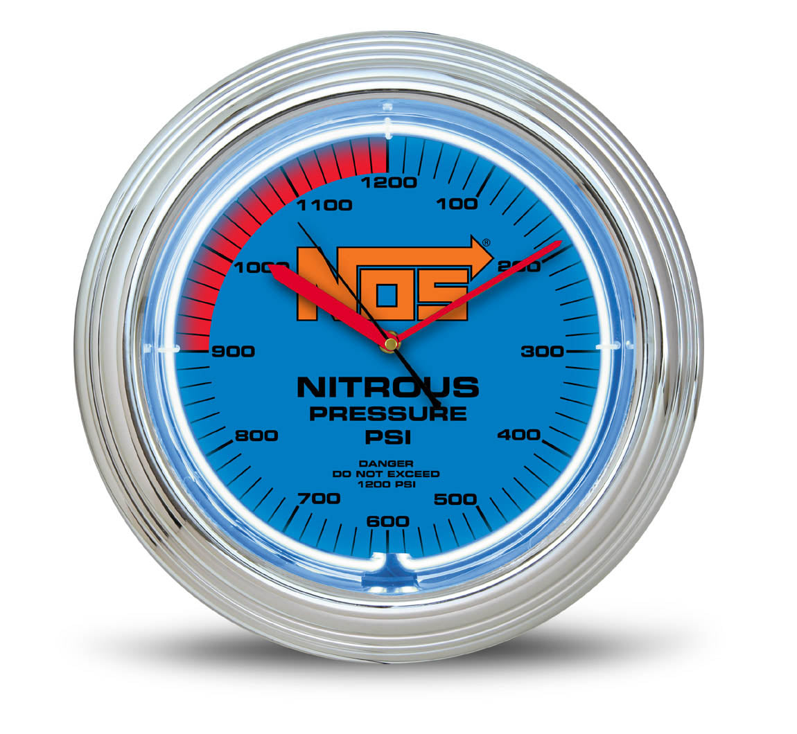 NOS Neon Clock