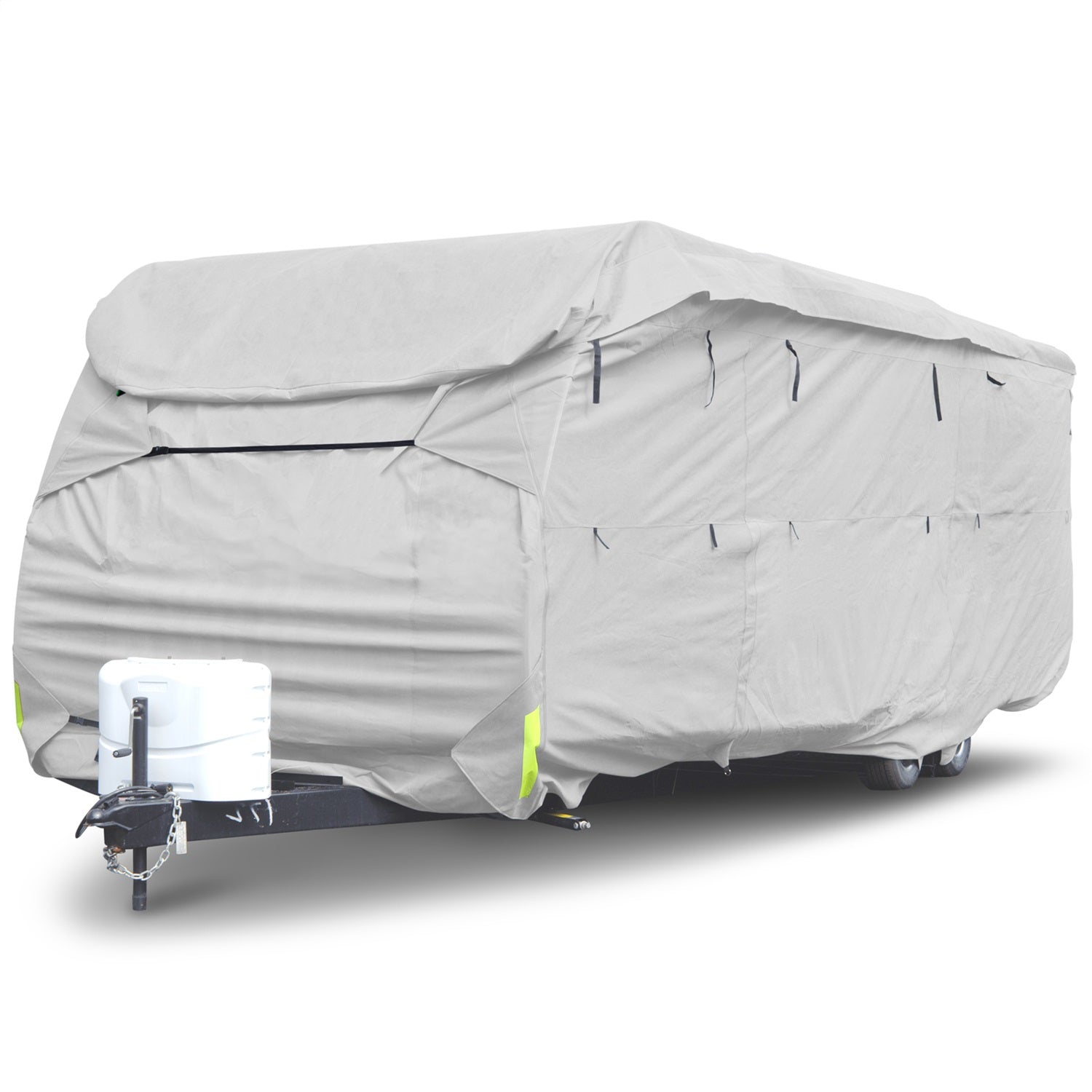 Budge RVRP-55 Premier Toy Haul RV Cover; Fits 480 in. L x 105 in. W x 116 in. H; Gray; Budge RVRP-55