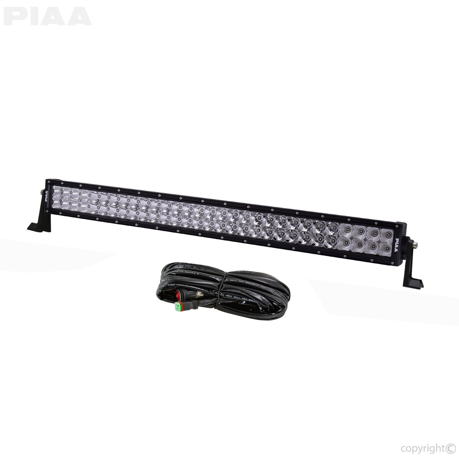 PIAA 26-06130 Quad Series LED Light Bar Kit; 30 in.; Dual Row; Combo Beam; Single; PIAA 26-06130