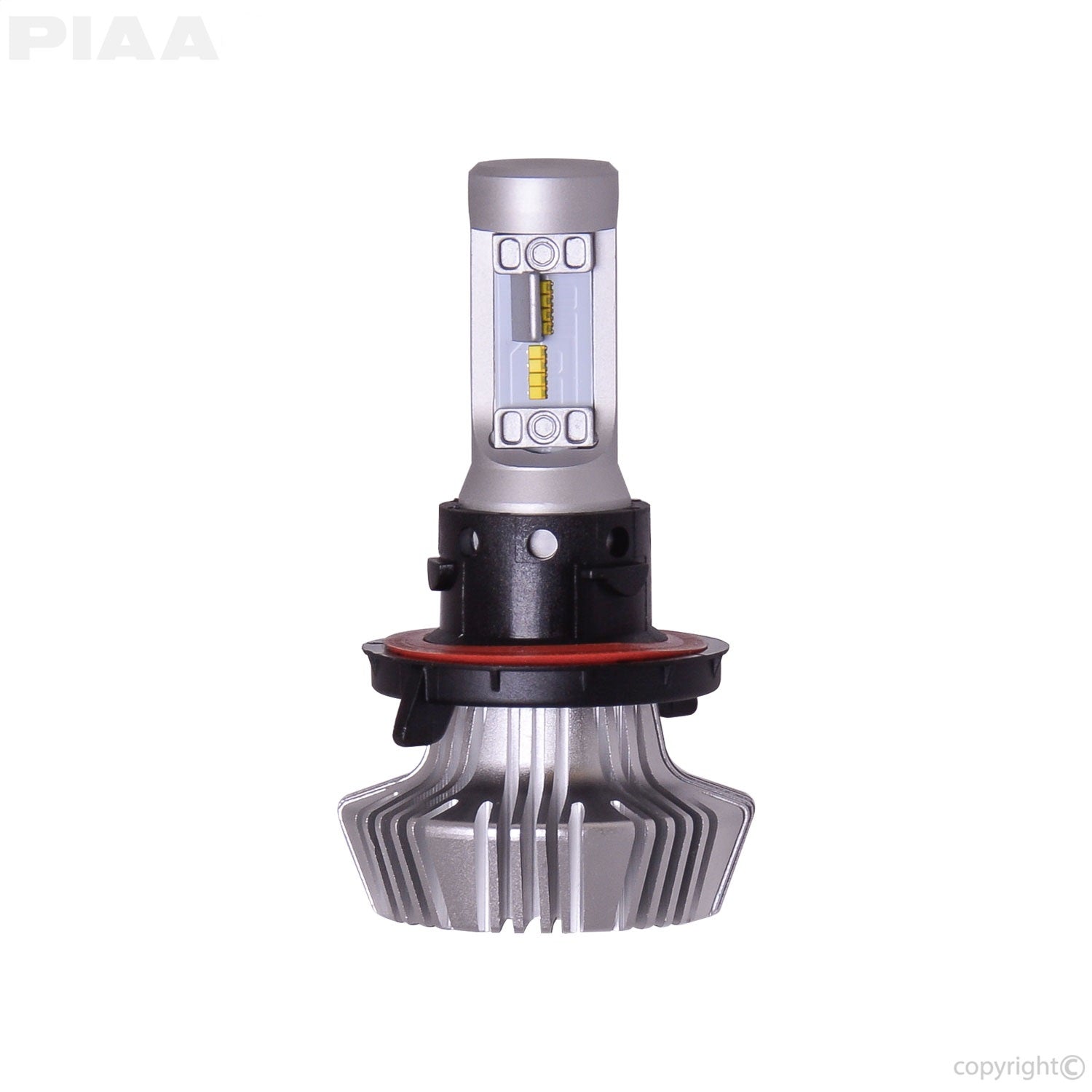 H13 Platinum LED Replacement Bulb; 25W; 6000K; 4000LM; Single Pack; PIAA 16-17313