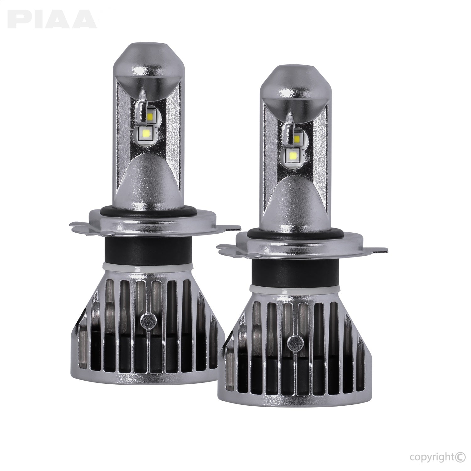 PIAA 26-17404 H4 G3 LED Bulb; 12/24V; 24W; 6200K; Twin Pack; PIAA 26-17404
