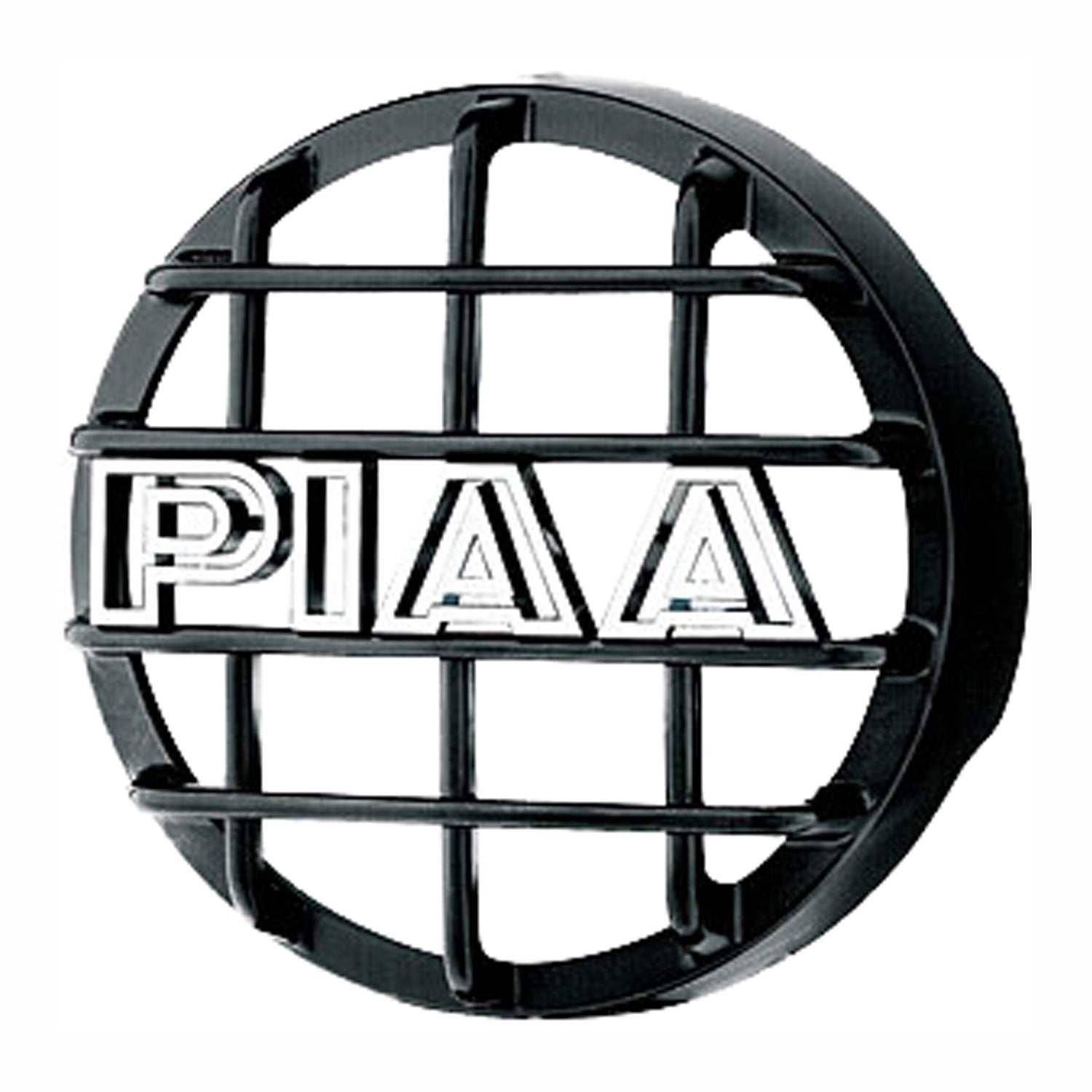 PIAA 76022 520 Series Mesh Lamp Grill Guard; Black; 6 in.; w/White PIAA Logo; PIAA 76022