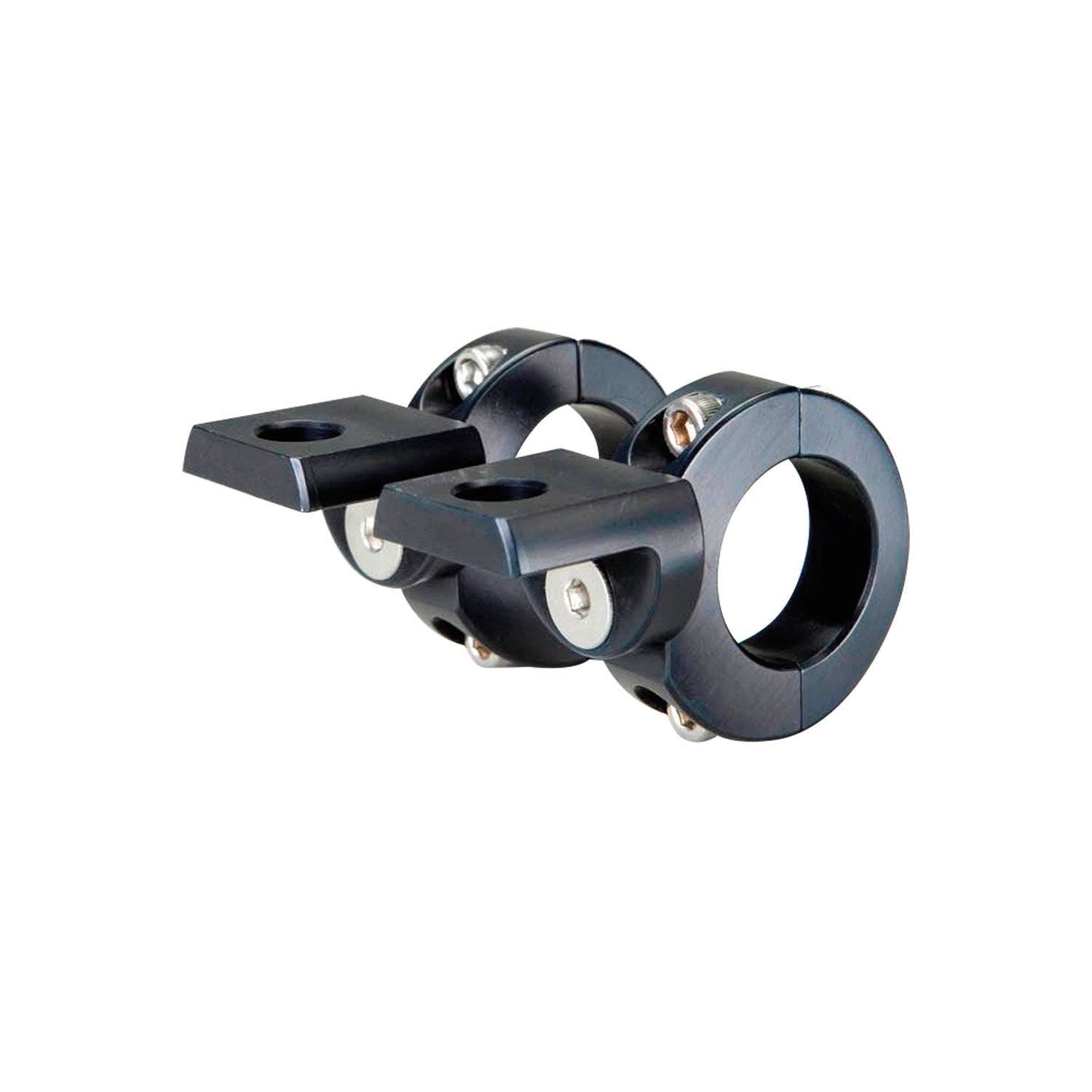 PIAA 74004 360 Series Universal Mounting Bracket Kit; Black; Fits 1.5 in./1.75 in. Bars; PIAA 74004