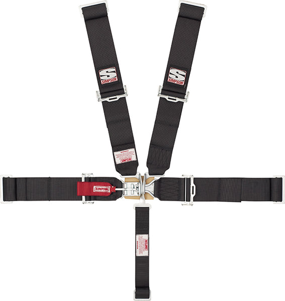 Simpson Safety 29043BL Simpson Racing Sport Latch and Link Harness Simpson Safety 29043BL