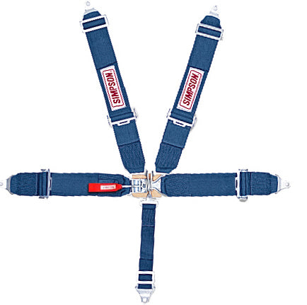 Simpson Safety 29061BL Simpson Racing STD. Latch & Link 5pt. Harness Simpson Safety 29061BL