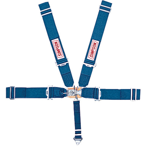 Simpson Safety 29064BK Simpson Racing STD. Latch & Link 5pt. Harness Simpson Safety 29064BK