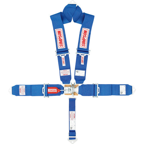 Simpson Safety 29065BL Simpson Racing STD. Latch & Link 5pt. Harness Simpson Safety 29065BL