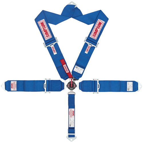 Simpson Safety 29108BK Simpson Racing Lever Camlock Harness Simpson Safety 29108BK